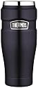 Thermos Stainless King 16-Ounce Leak-Proof Travel Mug, Midnight Blue