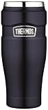 Thermos Stainless King SK1005MB4 16-Ounce Leak-Proof Travel Mug, Midnight Blue