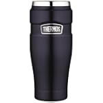 SAVE $2.49 - Thermos Stainless King 16-Ounce Leak-Proof Travel Mug, Midnight Blue $25.50