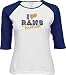 St. Louis Rams Ladies I Love Football T-shirt - L