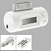 GenieWish Wireless Radio FM Transmitter and 12V In Car Charger with Remote Control - Charge Same time while your transmitting music - for Apple i-Pod iPod Nano 1G 2G 3G 4G 5G 2GB 4GB 8GB 16GB, iPod Mini, iPod U2, iPod Click Wheel, iPod Video 30GB 60GB 80GB, iPod Classic 80GB 120GB 160GB, iPod Touch 1G 2G 3G 8GB 16GB 32GB 64GB and iPhone i-Phone 1G 3G 3Gs 4G 4GB 8GB 16GB 32GB (White)