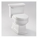 TOTO MS934214SF-12 Lloyd One Piece Toilet with Plastic SoftClose Seat SS214, Sedona Beige