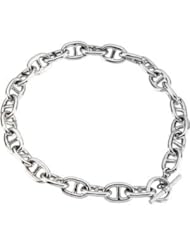 Sterling Silver Link Chain Sterling Silver Ch883 8 Inch