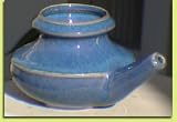 Jala Neti Pot, Handmade w/ free salt