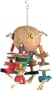 Planet Pleasures Coco Rocket Ship Natural Bird Toy