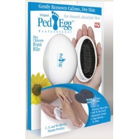 Ped Egg Pedegg + 3 Replacement Blades Combo + BONUS Miracle Foot Repair
