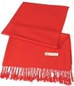 Red 100% Pashmina Shawl Scarf Wrap Stole Throw