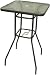 BRZ STL SQ Bar Table