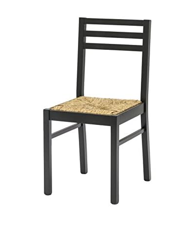 The Loft Set Sedia 2 pezzi Nero