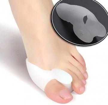 Gel Toe Separators Stretchers Bunion Protector Straightener Corrector Alignment for All Sizes (1 Pair)