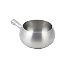 Bon Chef 5050SS Stainless Steel Induction Fondue Pot with Induction Bottom, 2-1/8 quart Capacity, 6" Diameter x 4" Height