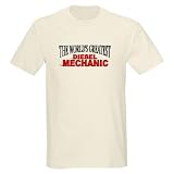 The World's Greatest Diesel Mechanic Ash Grey T- Occupations Light T-Shirt by CafePress
