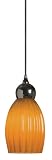 American Fluorescent Vietra Ribbed Pendant, Amber #VEP113AMSCT