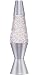 Lava Lite 10" Glitter Lamp - Clear Liquid/Silver Glitter