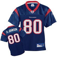Reebok Houston Texans Andre Johnson Boys Replica Jersey Kids 7 Large