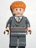 from LEGO LEGO Harry Potter Mini-Figure Ron Weasley, Gryfindor Stripe Torso, Sleeping Face