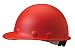 Fibre-Metal Fiberglass Hard Hat w/ Ratchet Suspension, Red