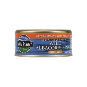 Wild Planet Wild Albacore Tuna No Salt -- 5 oz Wild Planet Wild Albacore Tuna No Salt -- 5 oz