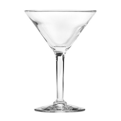 Party Martini Glass 12-pc. Set with Storage Box