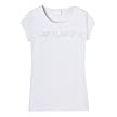 Girls' Xhilaration&reg; Knit Lace Ruffle Tee - White