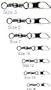 South Bend Interlock Swivels - Size 7 - 10 pack