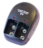 Tenergy T-228 Plug-In Compact Dual 9v NiMH & NiCd Battery Charger
