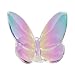 Clear Iridescent Lucky Butterfly