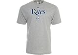 Tampa Bay Rays Youth Momentum T-shirt by Majestic Athletic - Navy Large