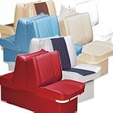 Back to Back Lounge Boat Seat Standard 10'' Base Many Colors to Choose from