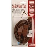 Coleman Cable #09406 12' 16/2 Green Split Cord