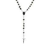 Baltic Honey Amber and Sterling Silver Rosary Beads 22