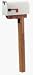 Tools & Hardware : Solar Group DPK Red Cedar Drive-In Post Kit