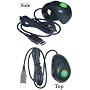 USB type A Finger Trackball (Black)
