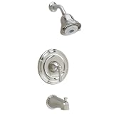 American Standard T420.502.295 Portsmouth Bath and Shower Trim Kit with Round Escutcheon, Satin Nickel