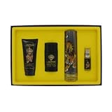 Ed Hardy by Christian Audigier Gift Set -- 3.4 oz Eau DeToilette Spray + .25 oz Mni EDT Spray + 3 oz Shower Gel + 2.75 oz Deodorant Stick