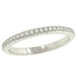 44 Stone Round Pave Set Diamond Eternity Band .25cttw