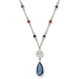 Chicago Cubs Crystal Logo Necklace
