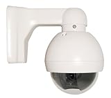 Wolfcom WMSpeedDome10X - Vandalproof PTZ Pan Tilt Zoom Speed Dome 10X Magni ....