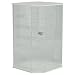 Kimberly Clark Jackson Safety 20564 24-Pair Locking Display, 12" Diameter x 17" Height