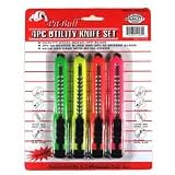4 Piece Utility Knife Set