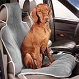 Bowsers Padded Front Seat Cover for Pets ebony-color-