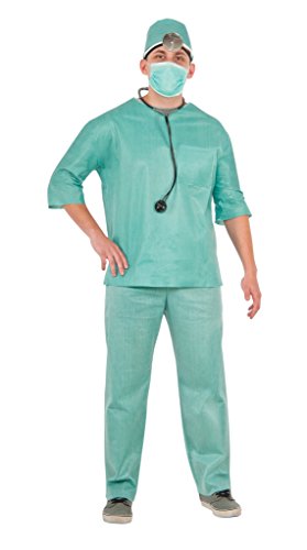 Rubies Costume Co Men's Doctor Scrubs Costume