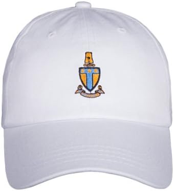 Alpha Tau Omega Fraternity Crest Cap - White