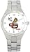 Snake - Chinese Symbol - WATCHBUDDY&reg; DELUXE STAINLESS STEEL WATCH - Small Size (Children's: Boy's & Girl's Size)