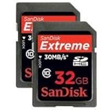 SanDisk 32GB, Class 10 Extreme Secure Digital High Capacity (SDHC) Memory C ....