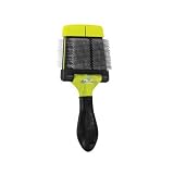 FURminator Dog Slicker Brush, Soft, Small