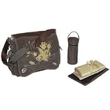 Kalencom Sam's Messenger Diaper Bag - Chocolate