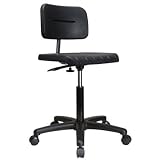 Perch Industrial Work Chair 20 - 28 (Glides/Stationary Caps)