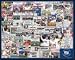New York Giants Super Bowl 42 Champions 16 x 20 inch Newspaper Collage