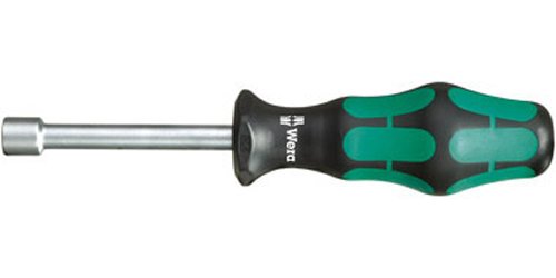 Wera Kraftform Plus 395 HO 3/8" Professional Nutdriver, 3 5/32" Shaft Length